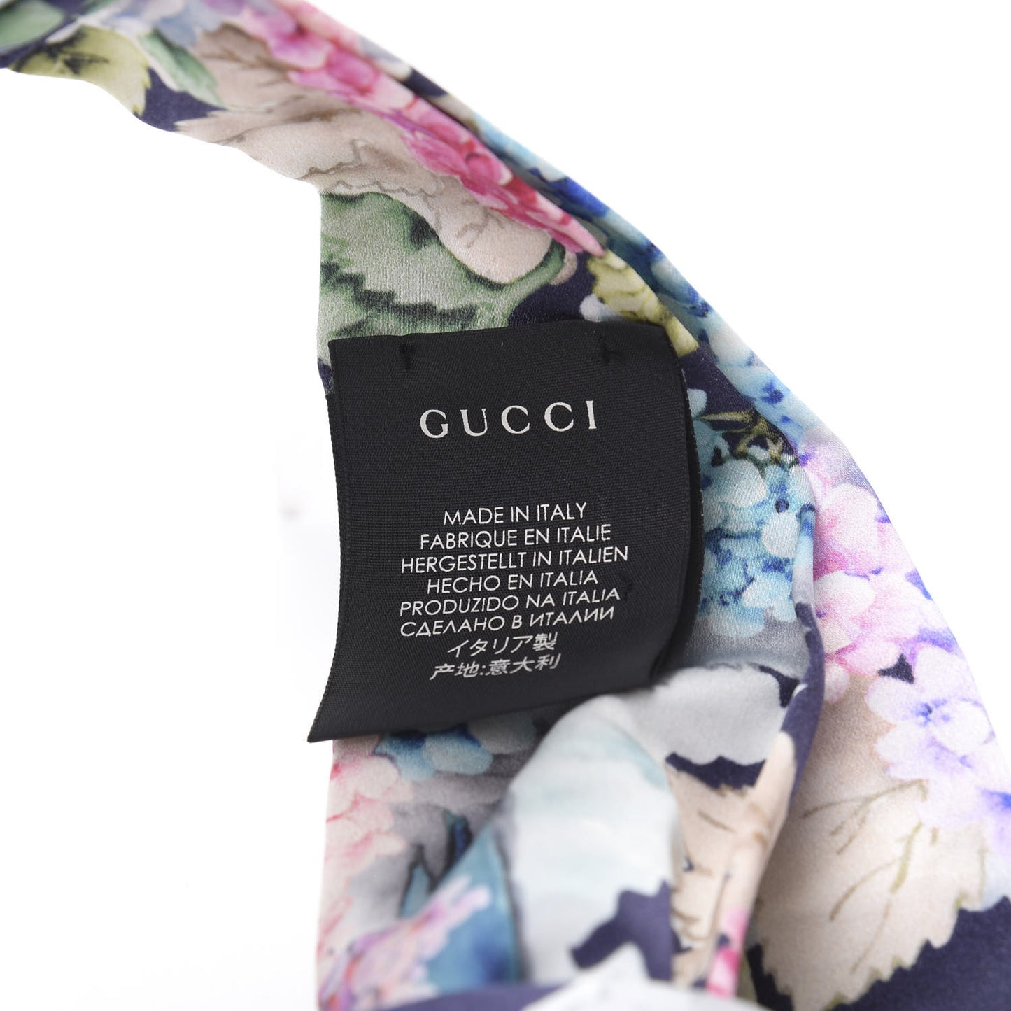 Silk Hortensin Duchesse Headband Multicolor