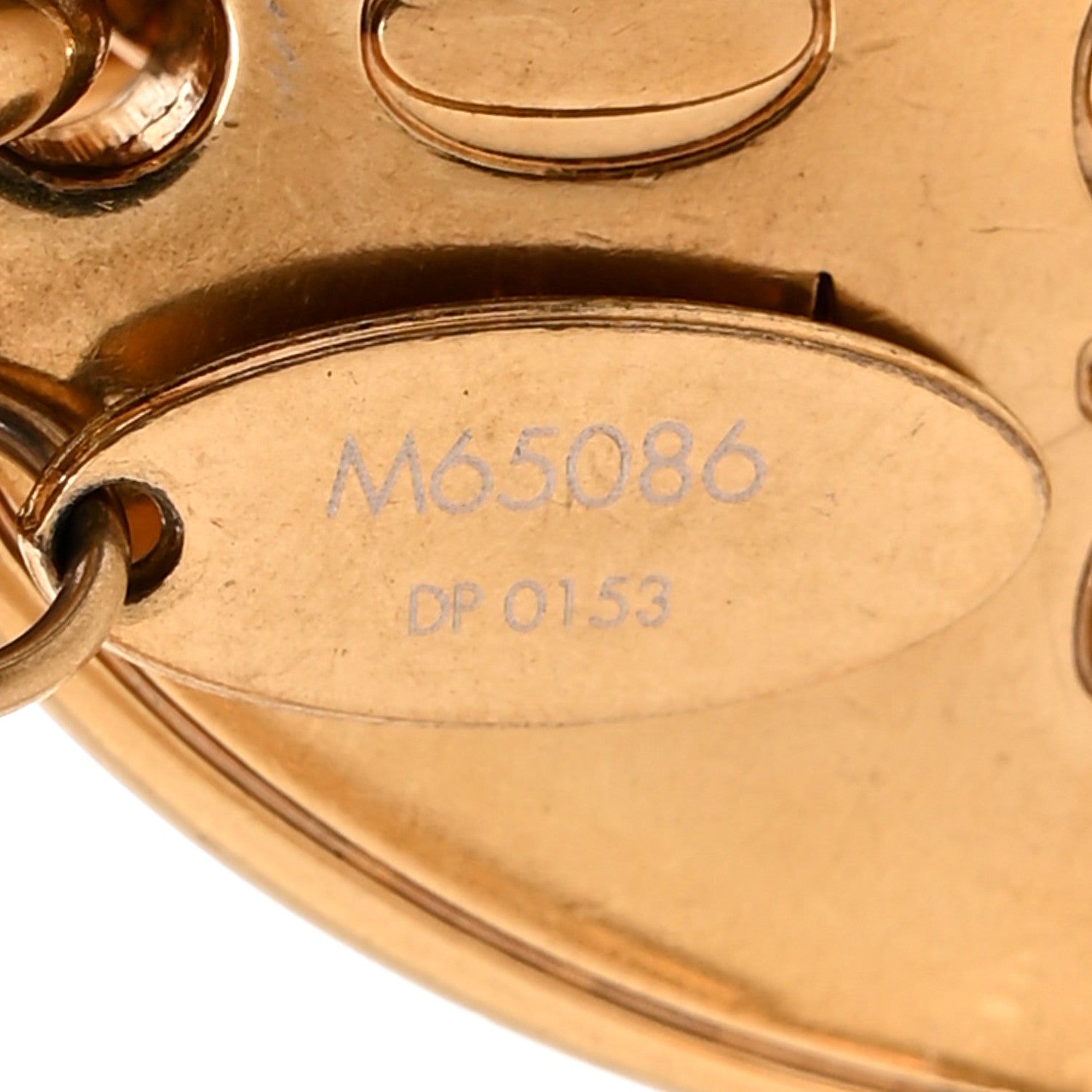 Louis Vuitton 101 Champs Elysees Maizeon Key Holder Gold 4 of 6