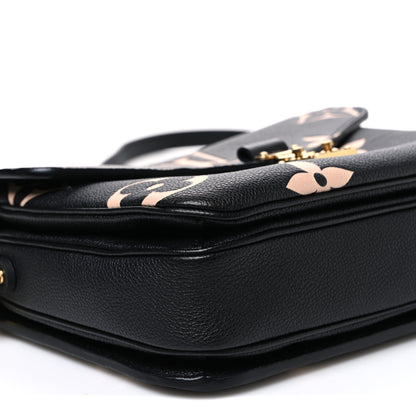 Louis Vuitton Empreinte Monogram Giant Pochette Metis Black Beige 8 of 10