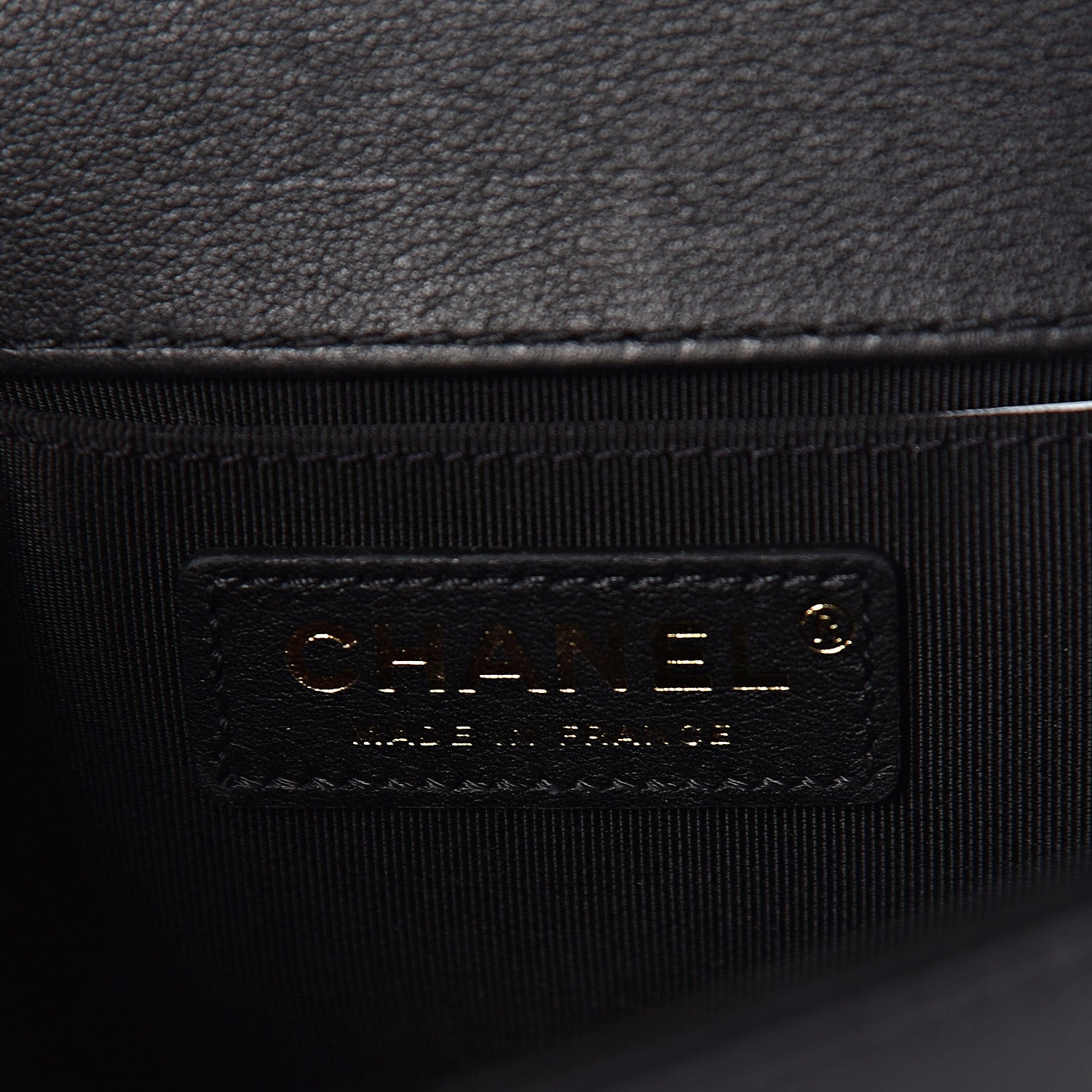 Chanel Calfskin Quilted Small Boy Top Handle Flap Black 6 of 12
