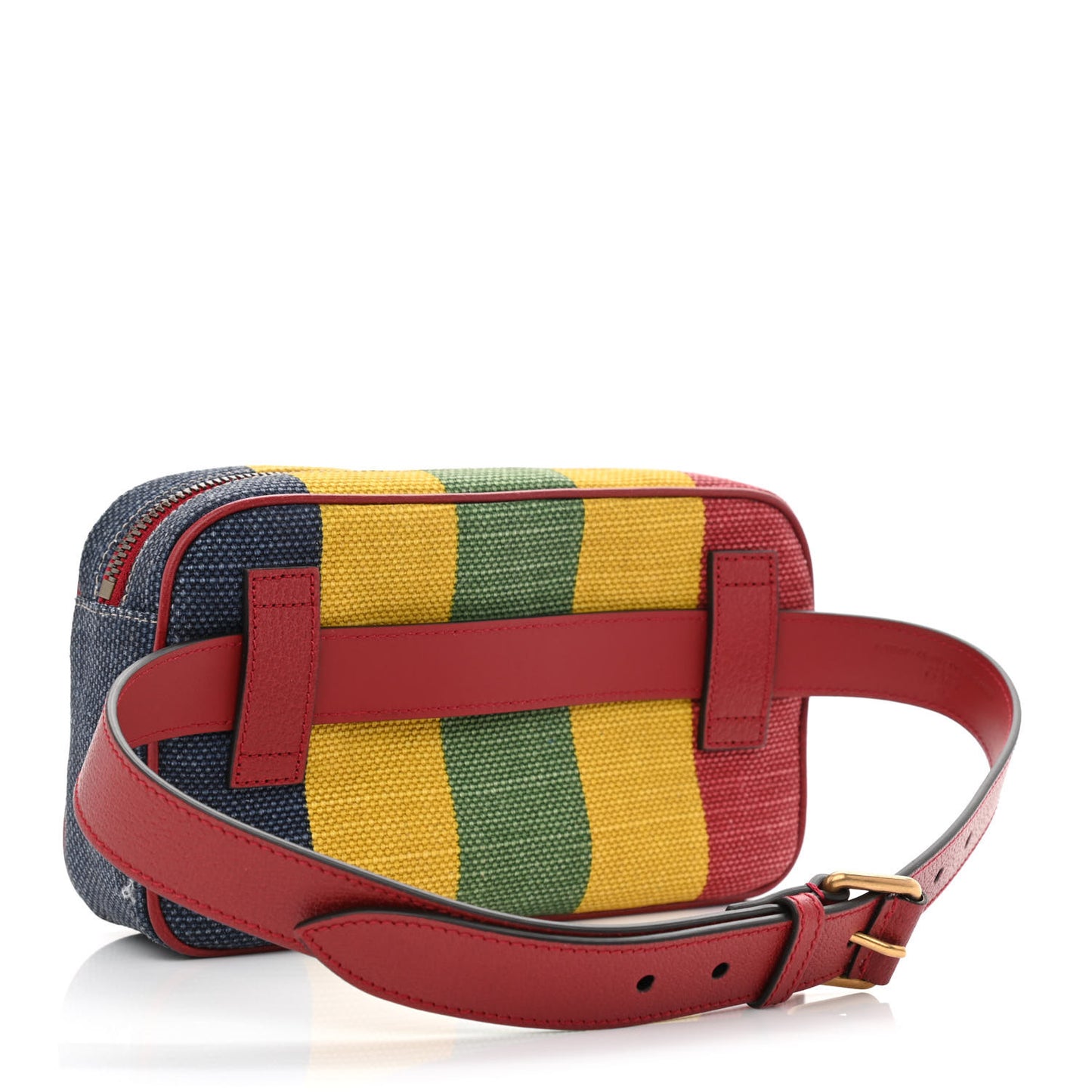 Canvas Marley Stripe Script Logo Gucci 100 Belt Bag 80 32 Multicolor