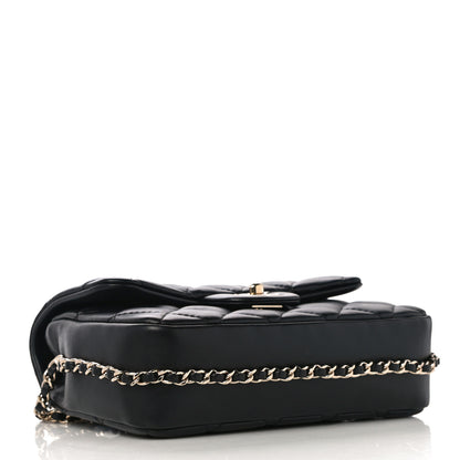 Chanel Lambskin Quilted Small My Precious Flap Black 3 of 9