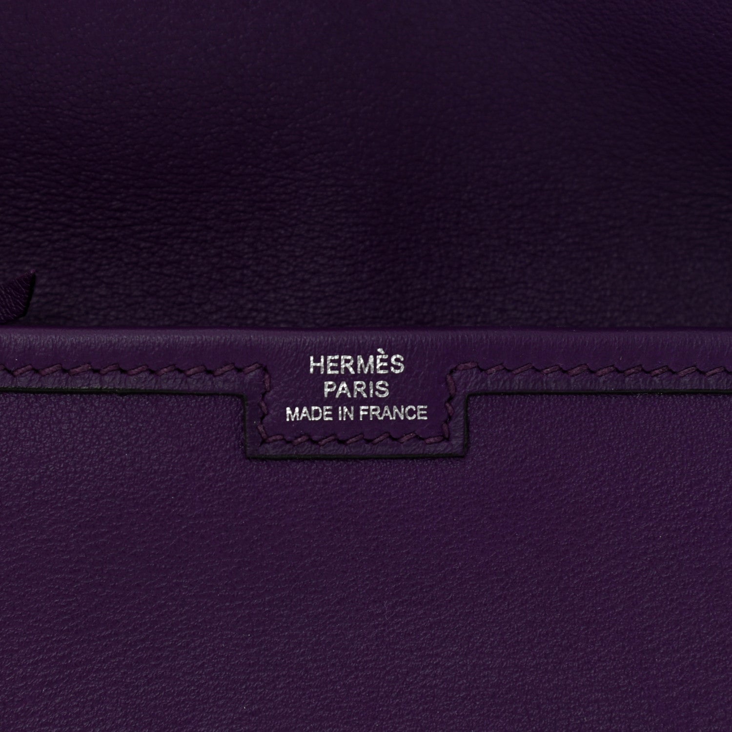 Hermes Swift Jige Duo Clutch Ultraviolet 7 of 10