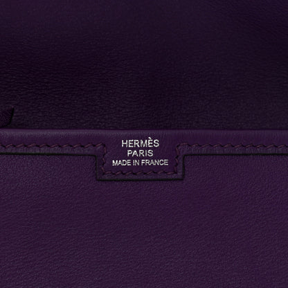 Hermes Swift Jige Duo Clutch Ultraviolet 7 of 10