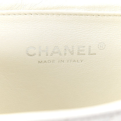 Chanel Caviar Quilted Jumbo Single Flap White 6 of 12