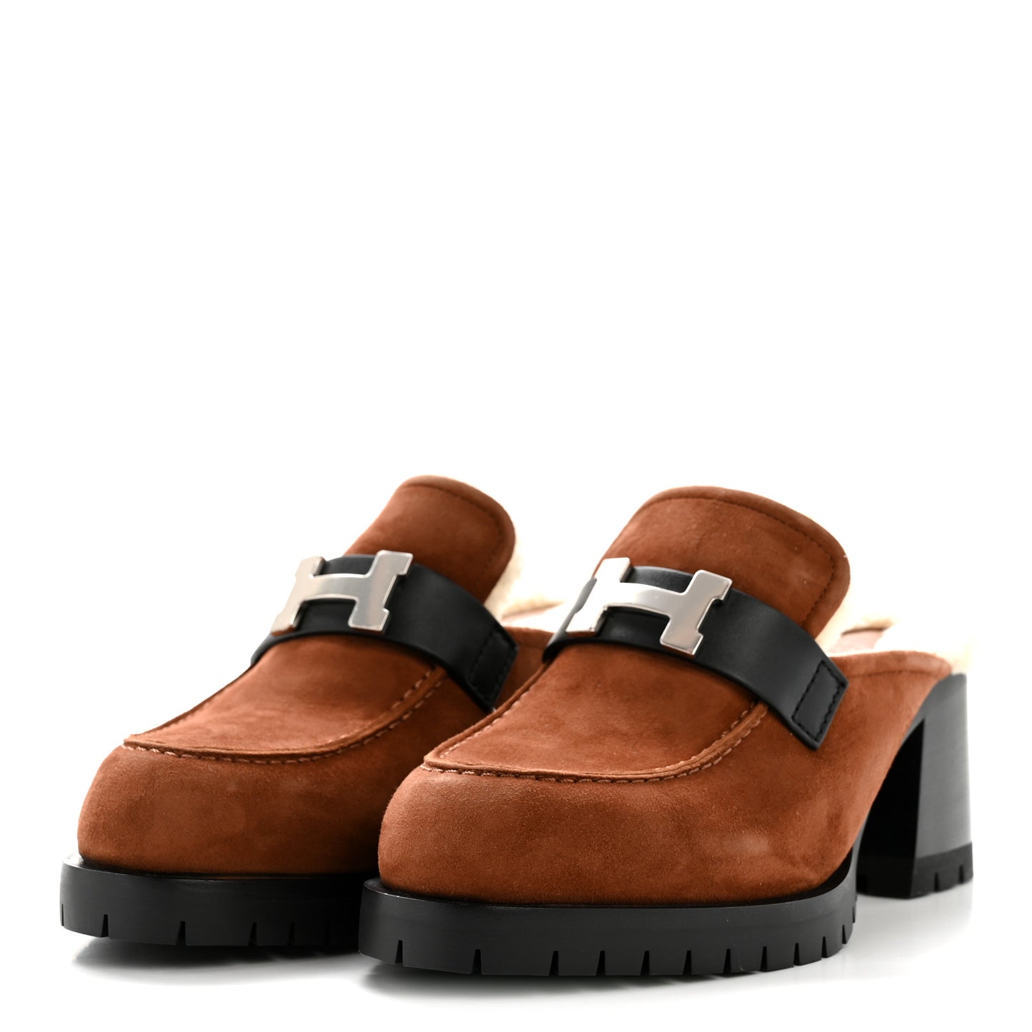 Suede Goatskin Woolskin Flore 60 Mules 36 Multico 36.5 Gold