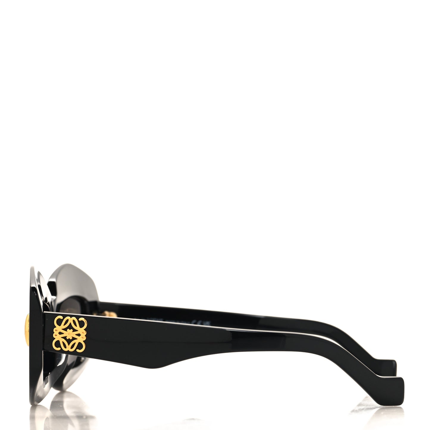 Acetate Screen Sunglasses LW40114F Black