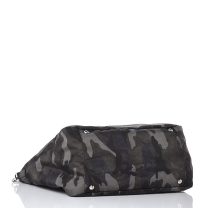 Prada Tessuto Nylon Camouflage Tote Fumo 4 of 7