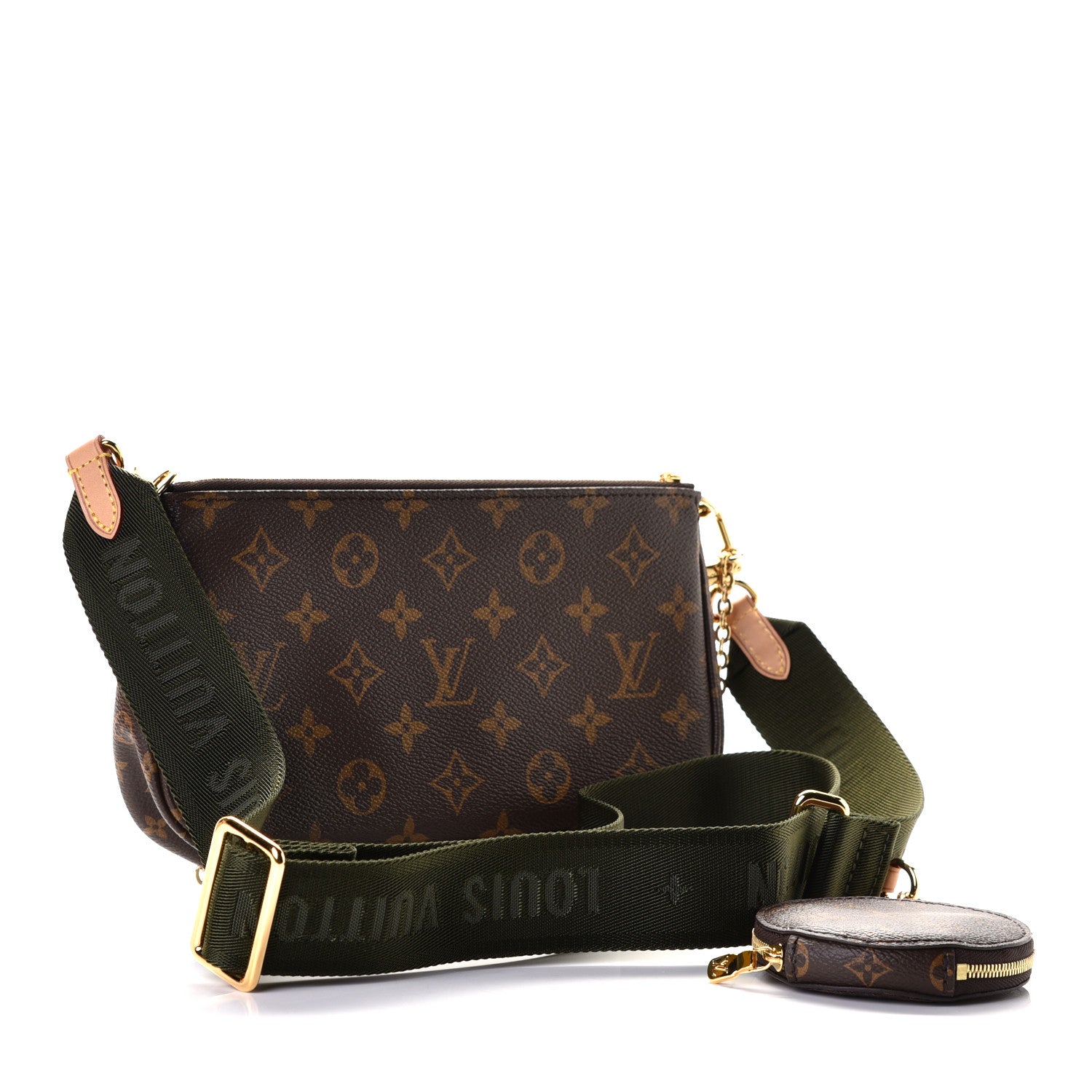 Louis Vuitton Monogram Multi Pochette Accessories Kaki 3 of 6