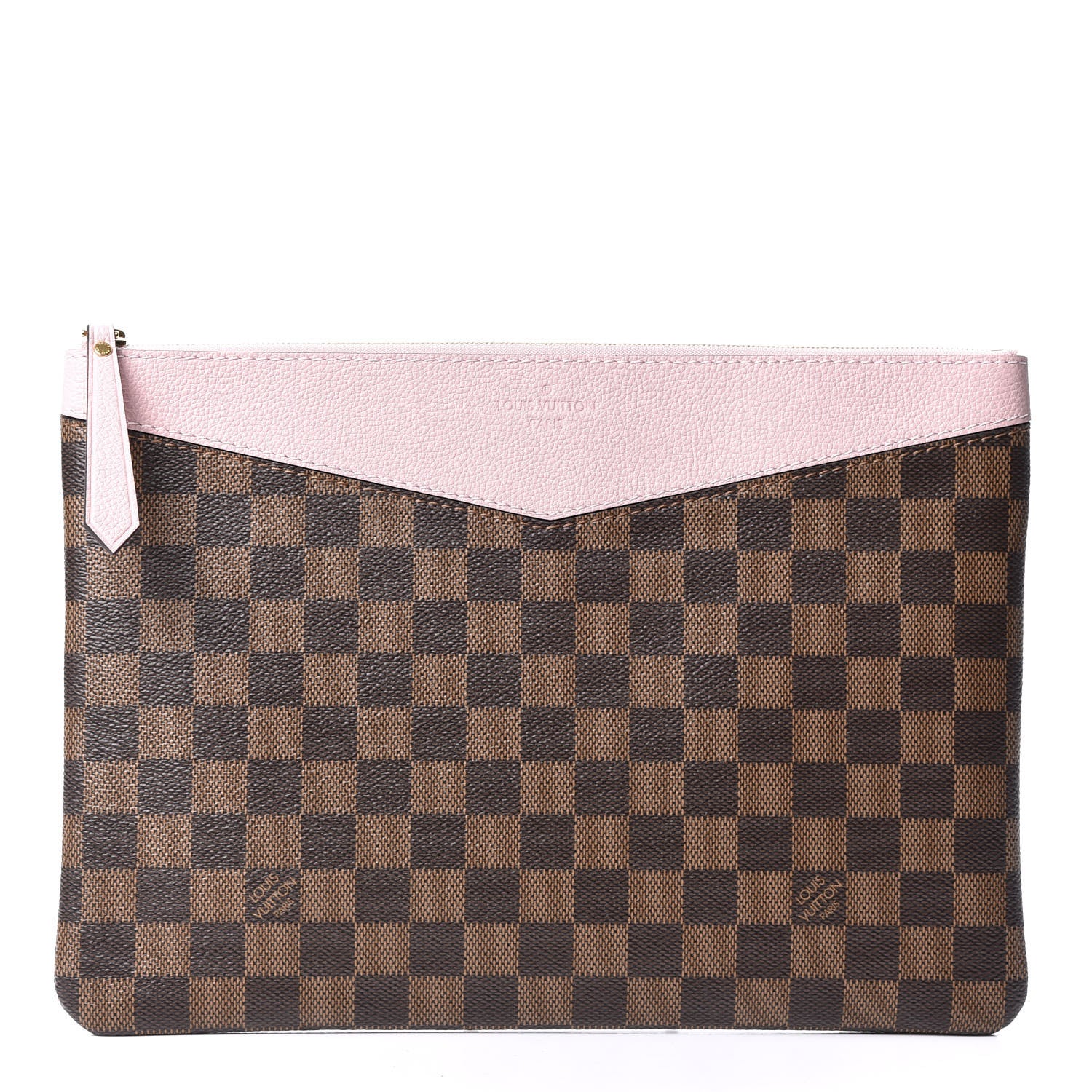 Louis Vuitton Damier Ebene Daily Pouch Rose Poudre 1 of 9