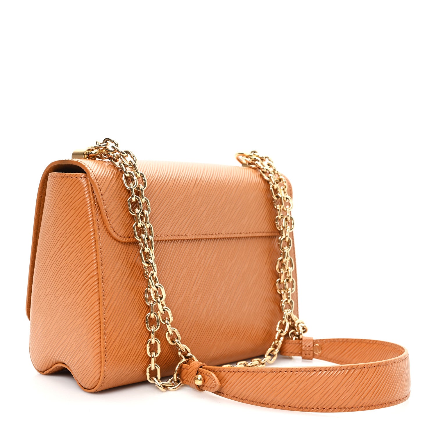 Louis Vuitton Epi Twist Shoulder Bag MM Gold Miel 4 of 10