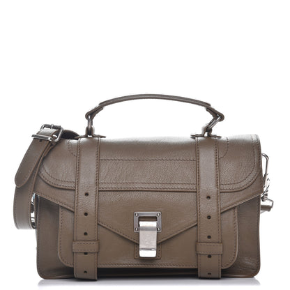Proenza Schouler Lambskin Tiny PS1 Satchel Bay Leaf 1 of 11