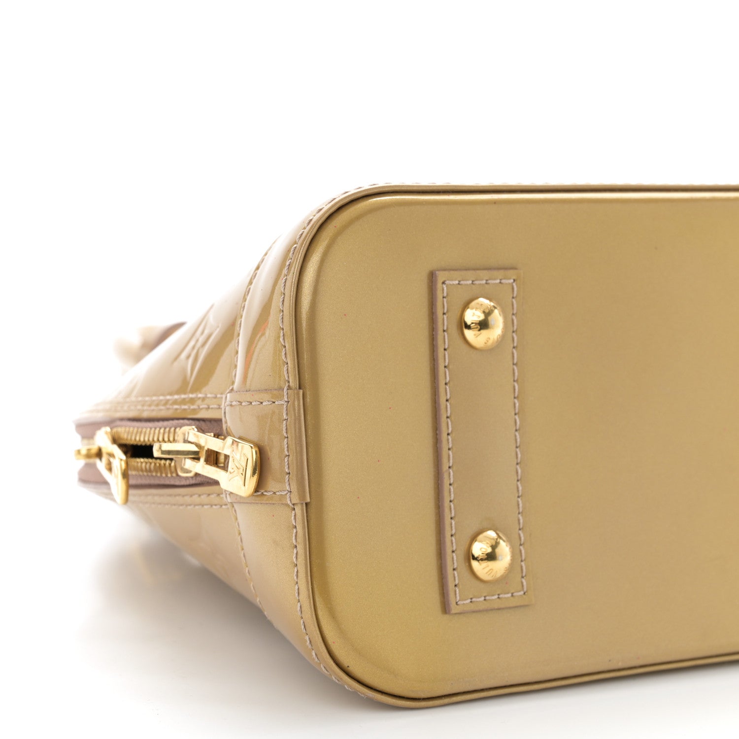 Louis Vuitton Vernis Alma BB Beige Poudre 8 of 9