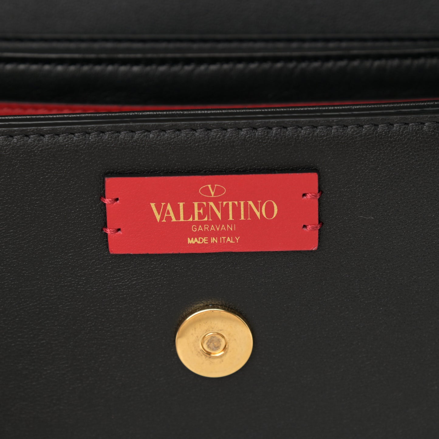 Smooth Calfskin Supervee Shoulder Bag Black