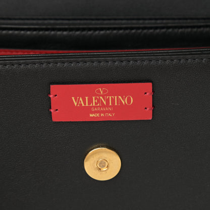 Valentino Garavani Smooth Calfskin Supervee Shoulder Bag Black 6 of 13