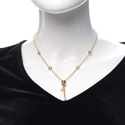 Bulgari 18K Yellow Gold B.Zero1 Lavalier Necklace 2 of 4
