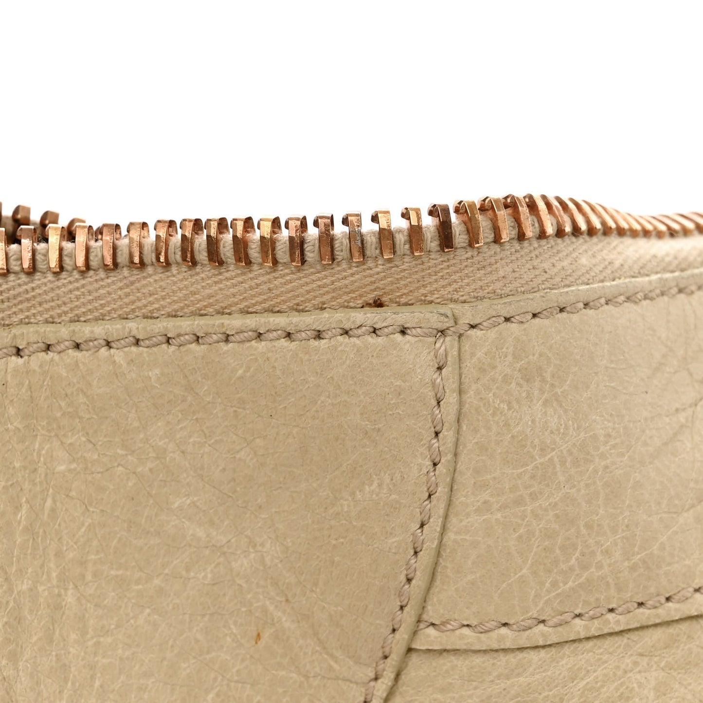 Agneau Giant 21 Rose Gold Hardware Work Praline