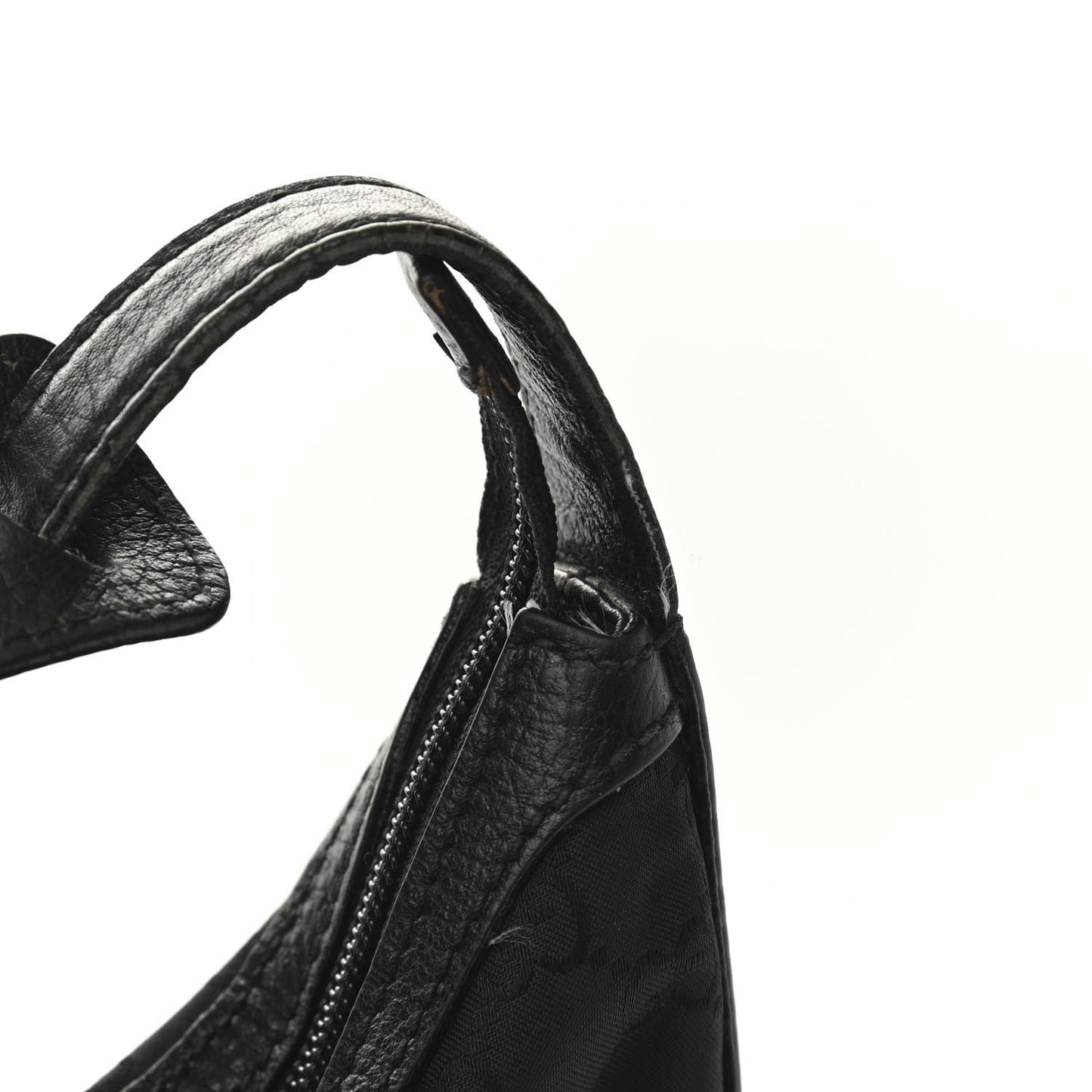 Nylon Monogram Large Princy Hobo Black