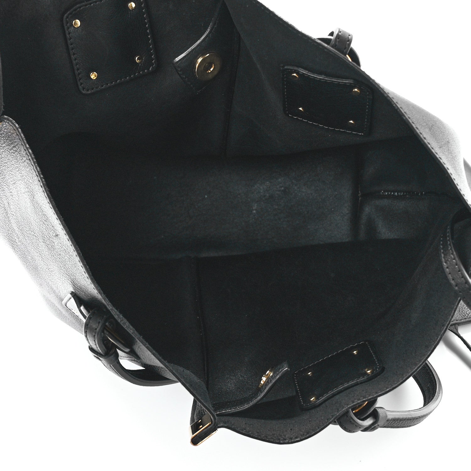 Chloe Smooth Calfskin Medium Vick Tote Black 6 of 16