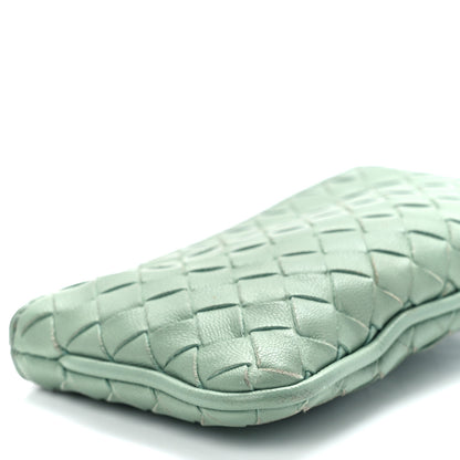Bottega Veneta Nappa Intrecciato Key Case Light Green 11 of 12