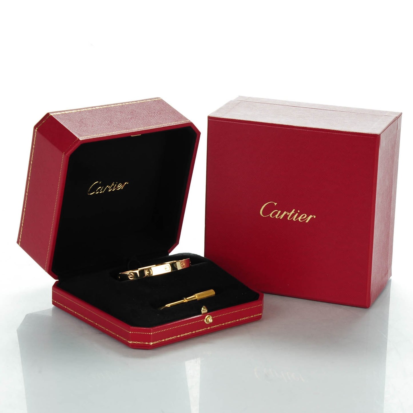 18K Yellow Gold LOVE Bracelet 16
