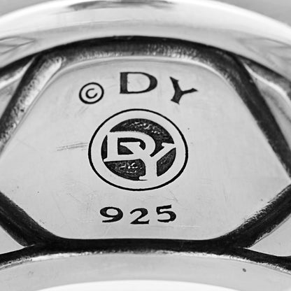 David Yurman Sterling Silver Pietersite Beveled Signet Ring 60 9 5 of 5
