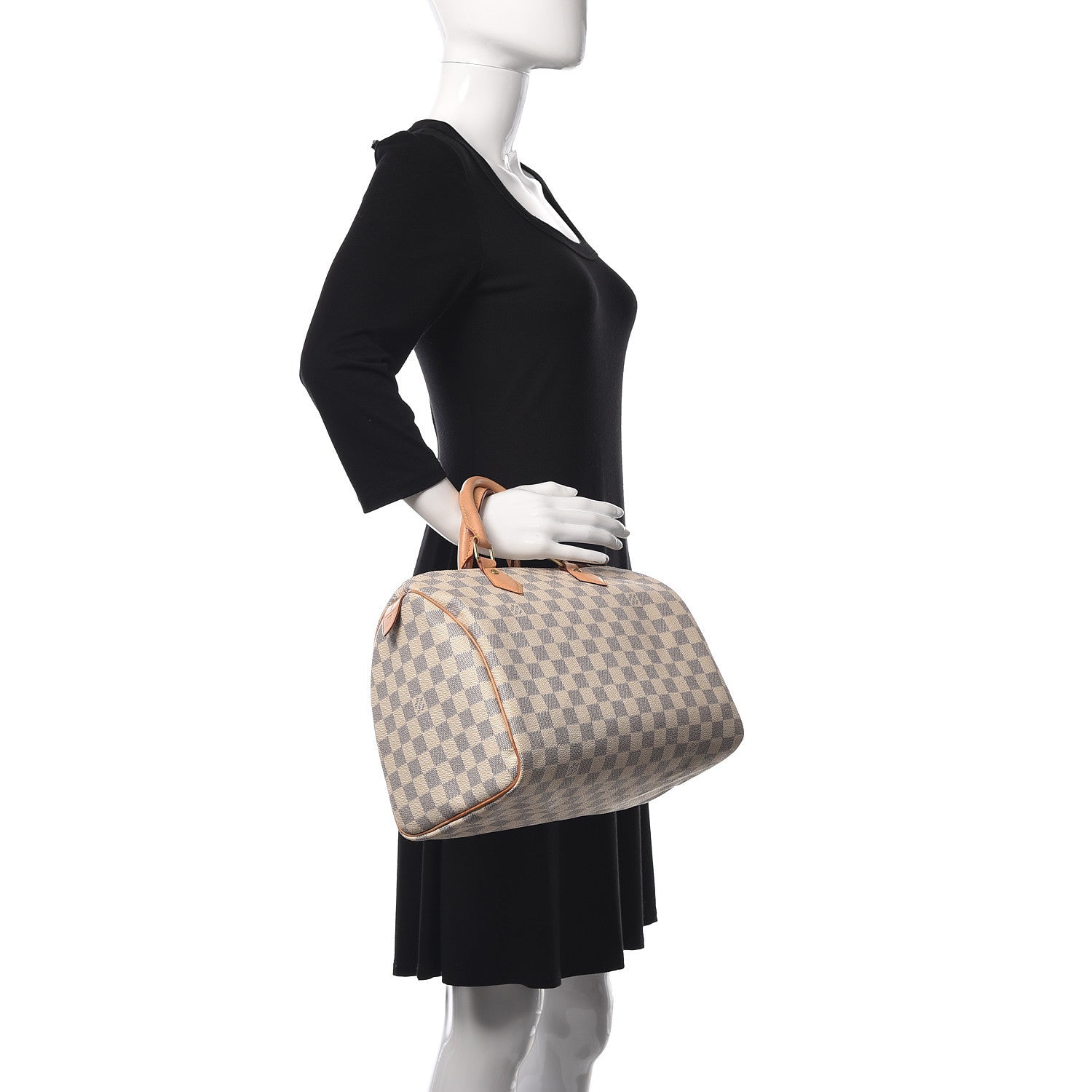 Louis Vuitton Damier Azur Speedy 30 2 of 15
