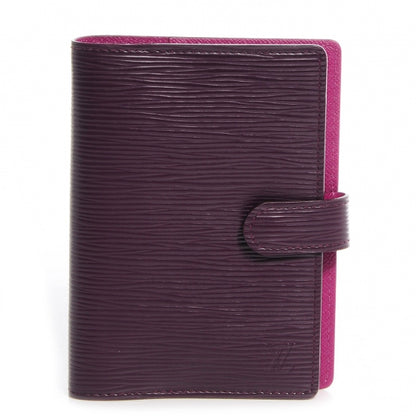 Louis Vuitton Epi Small Ring Agenda Cassis 1 of 7