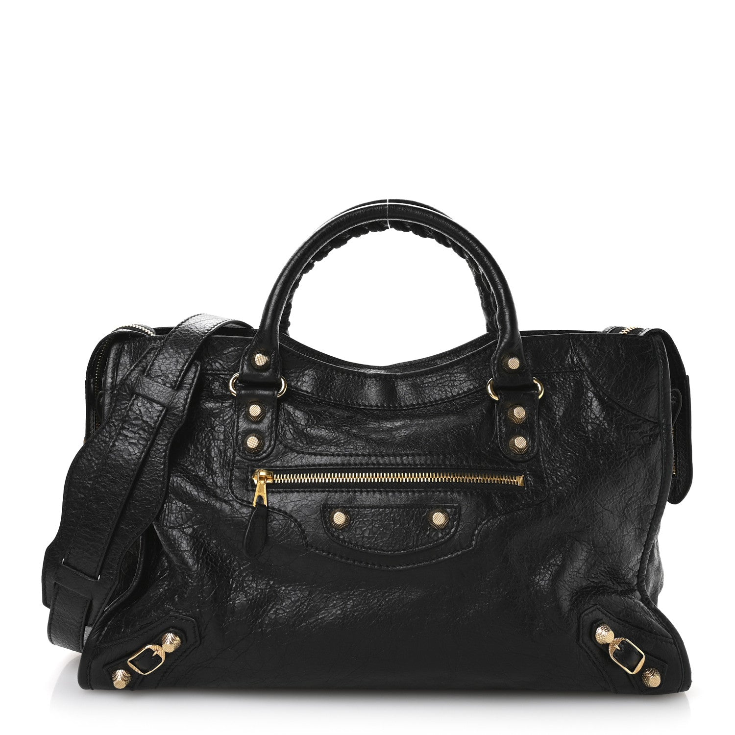 Balenciaga Agneau Giant 12 Gold Hardware City Black 1 of 11