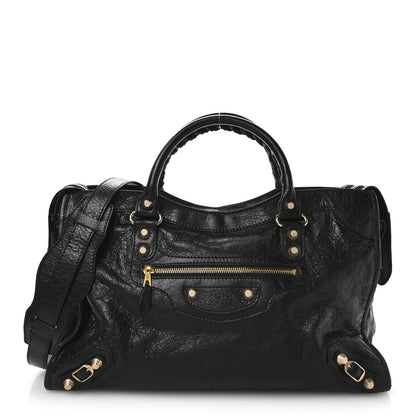 Balenciaga Agneau Giant 12 Gold Hardware City Black 1 of 11