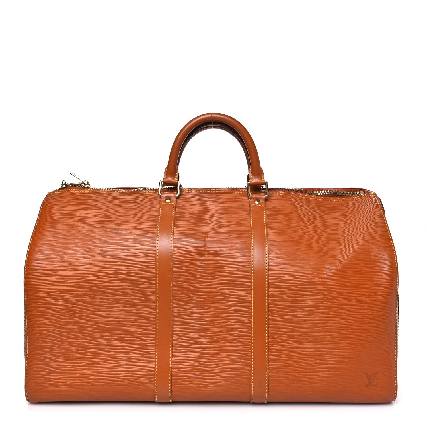 Louis Vuitton Epi Keepall 50 Cipango 1 of 10