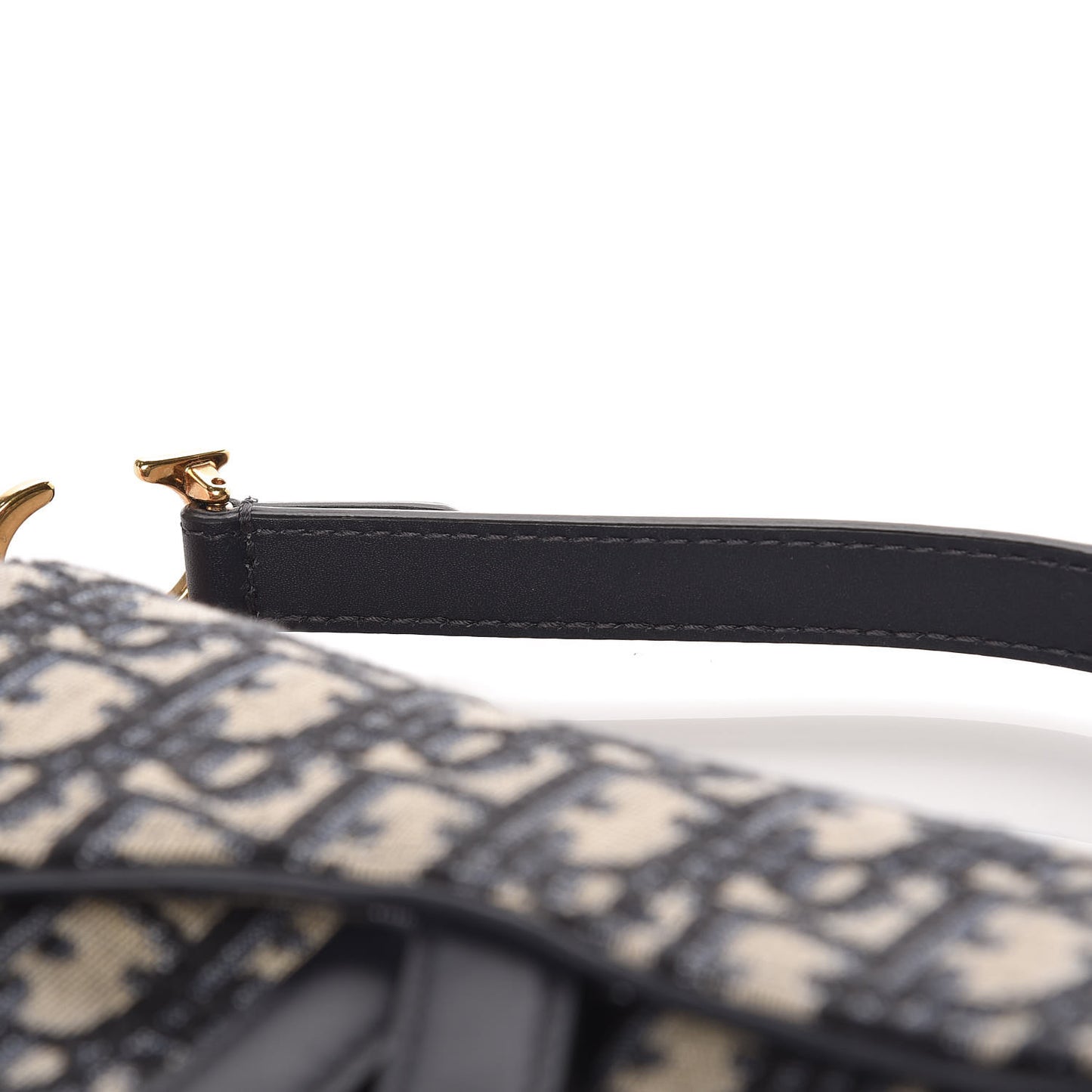 Oblique Mini Saddle Bag Blue