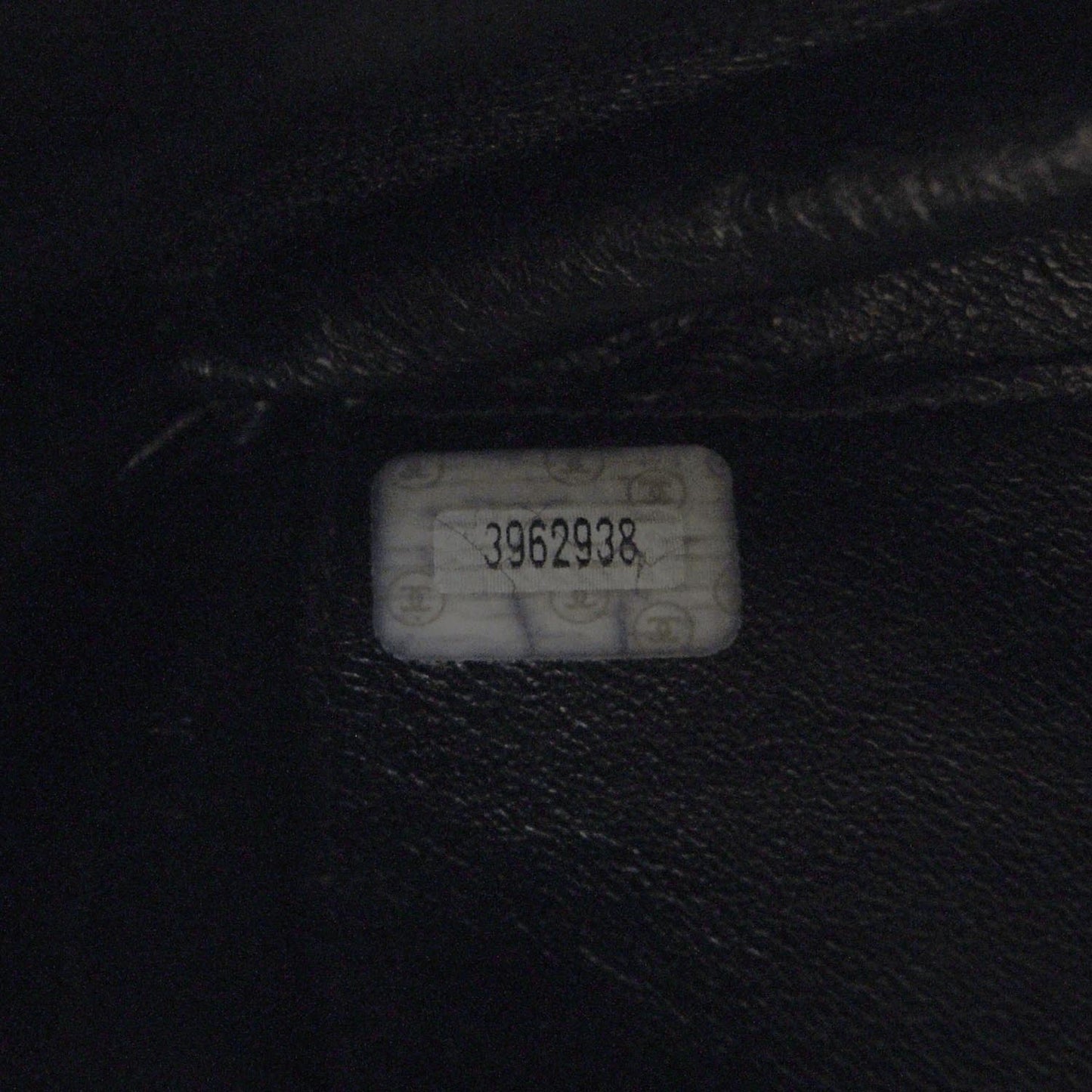 Lambskin Double Sided Medium Flap Navy