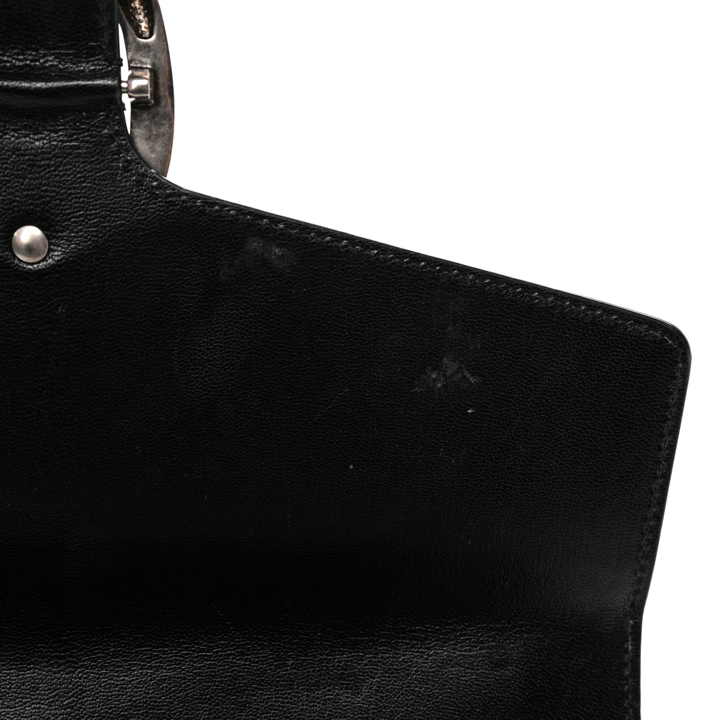 X SEGA Calfskin GUCCY Stars Medium Dionysus Shoulder Bag Black Gold