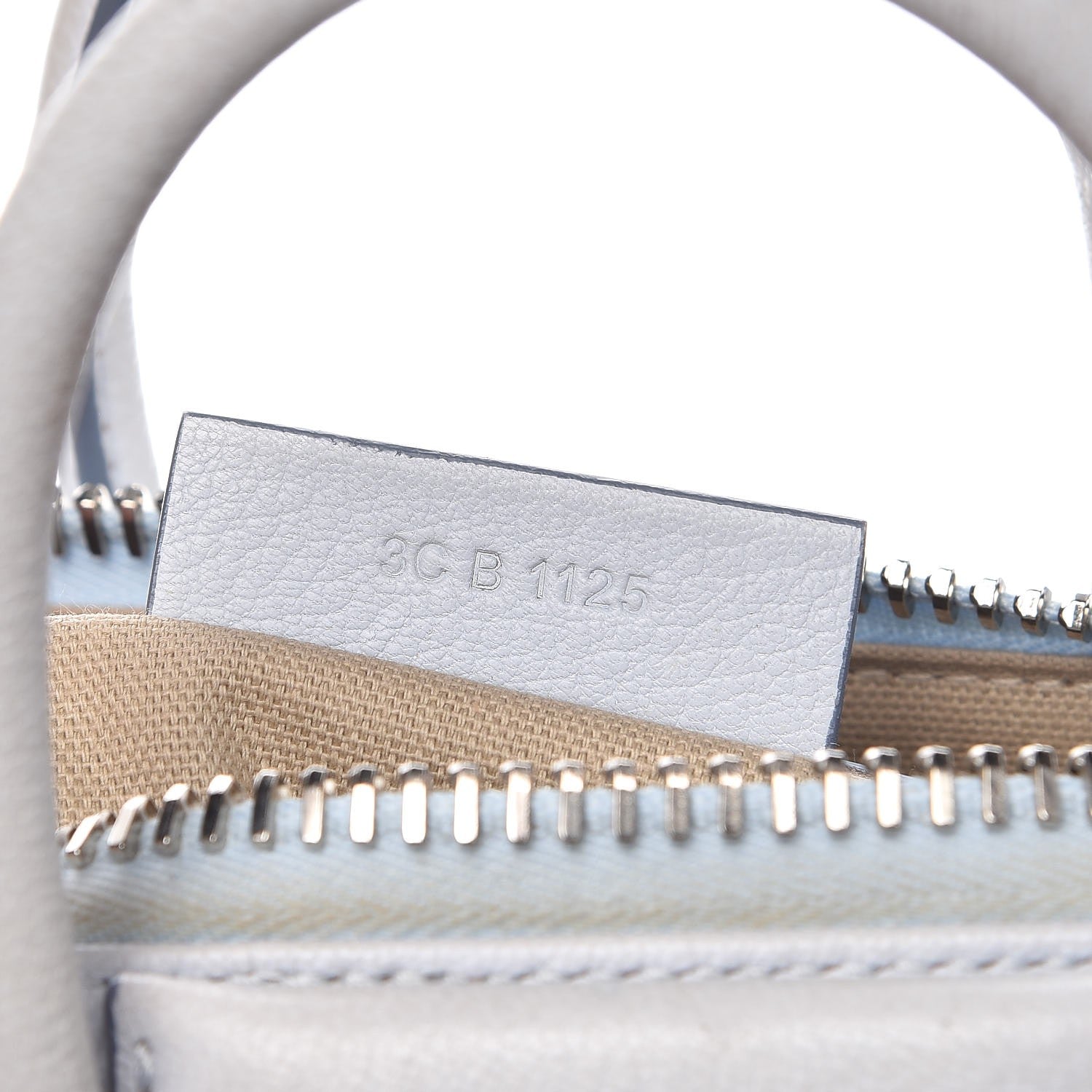 Givenchy Sugar Goatskin Mini Antigona Light Blue 8 of 20