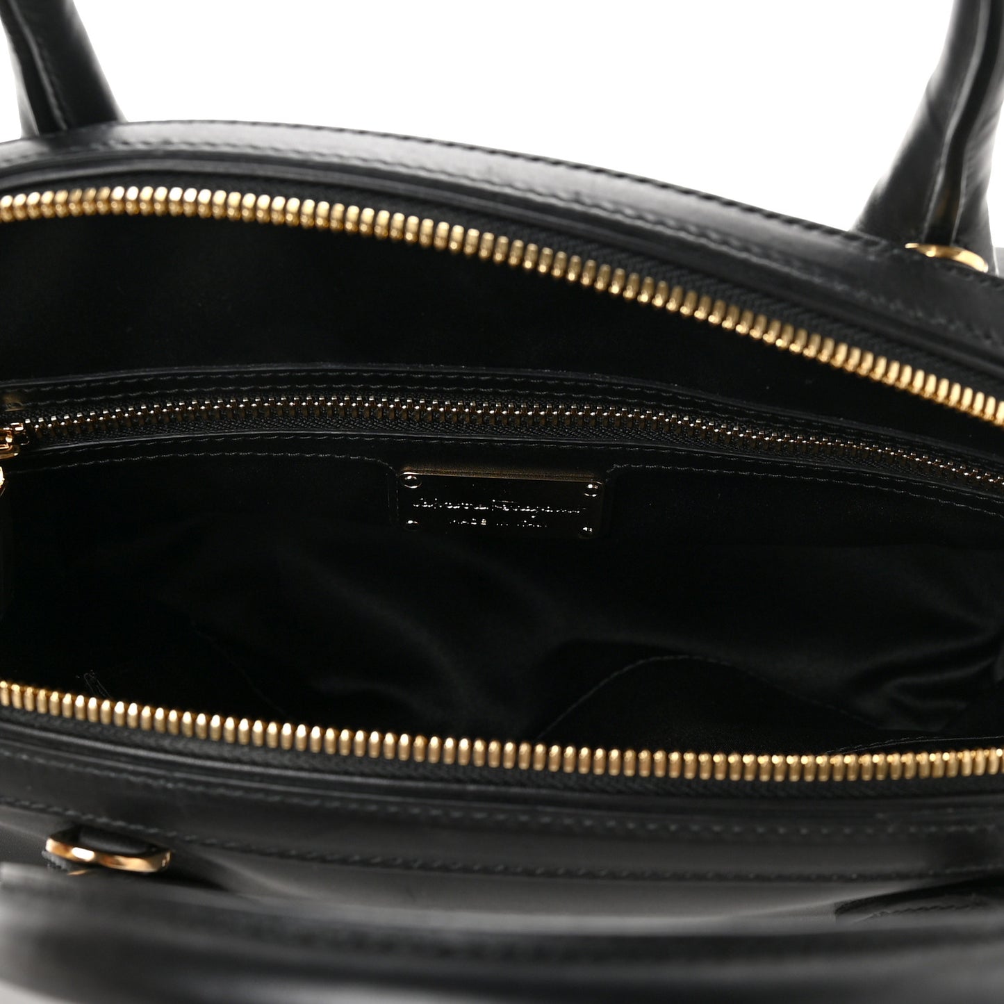 Calfskin Fiamma Bag Black