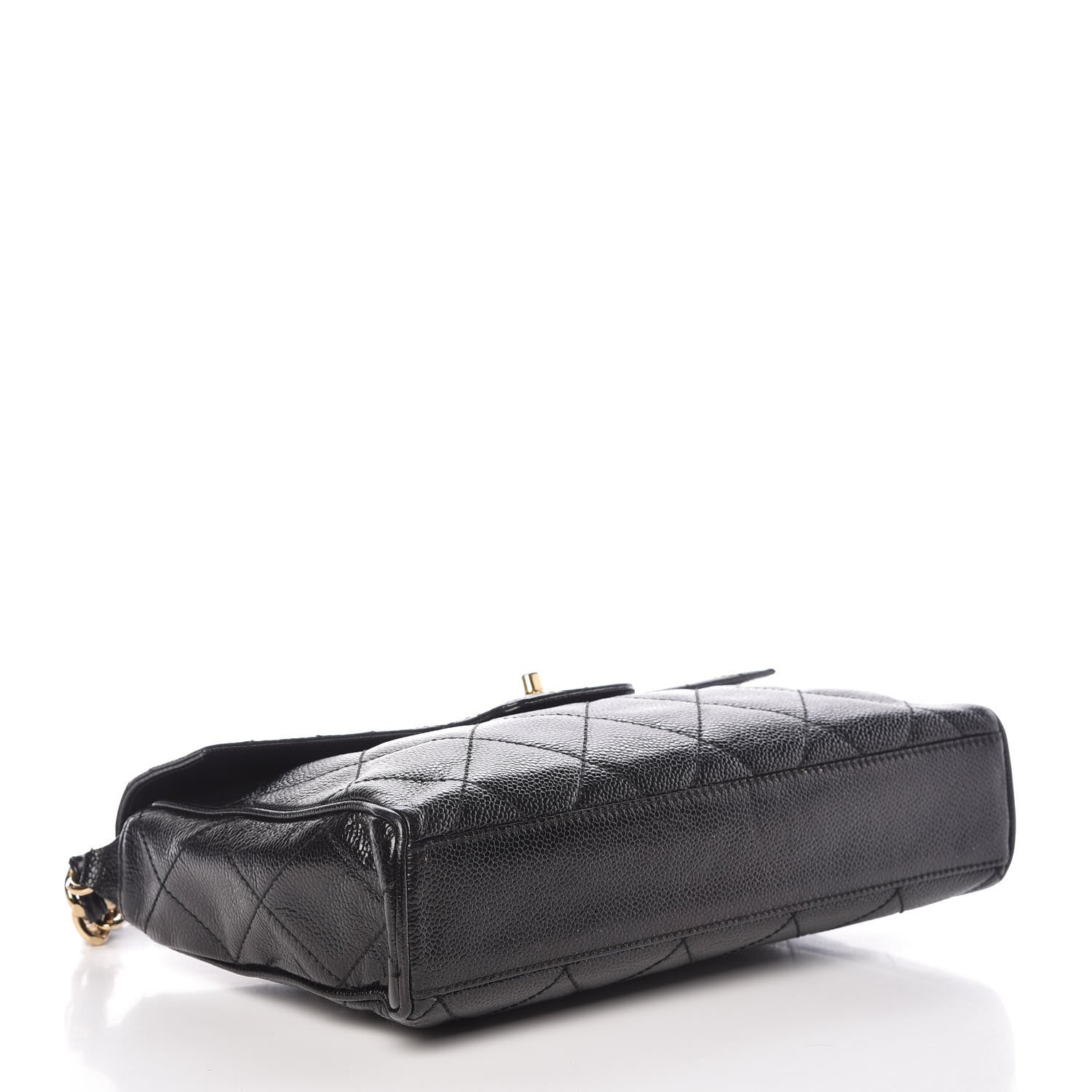 Chanel Caviar Quilted Medium Single Flap Black 4 of 12