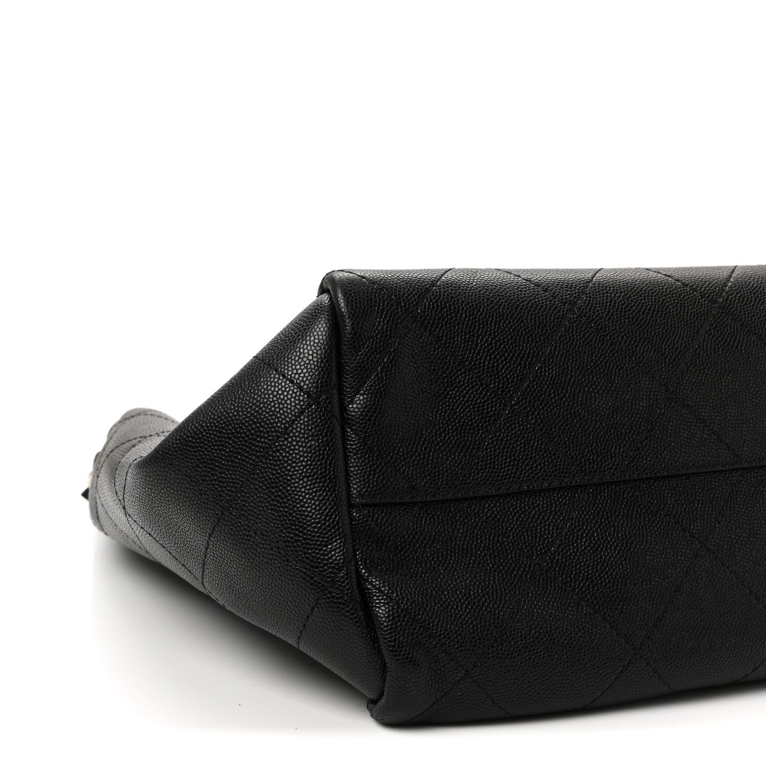 Chanel Caviar Stitched Large Shopping Tote Black 9 of 10
