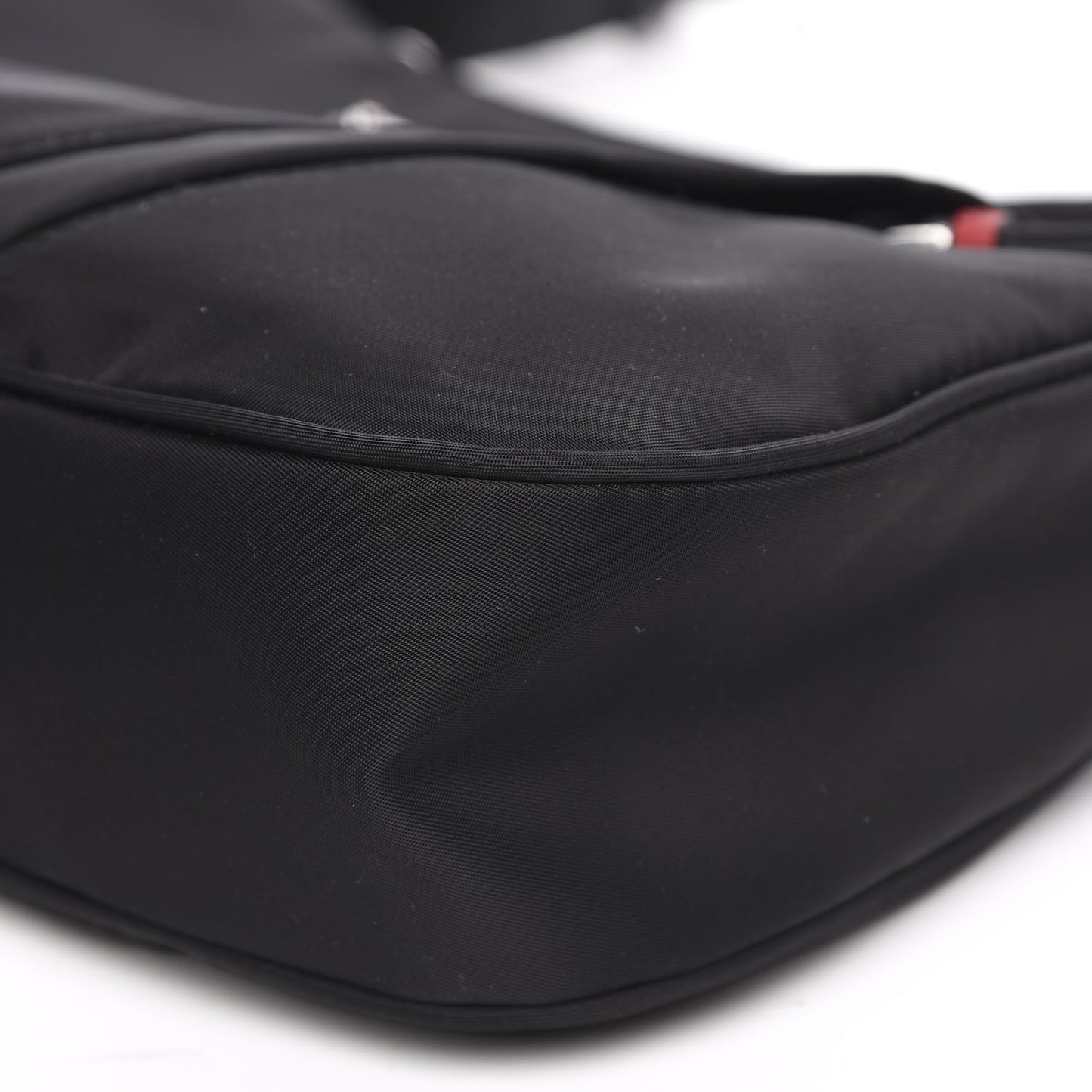 Tessuto Nylon Studded New Vela Hobo Black Fuoco