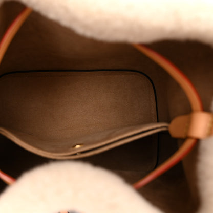 Louis Vuitton Monogram Shearling Cozygram Neonoe BB 5 of 10