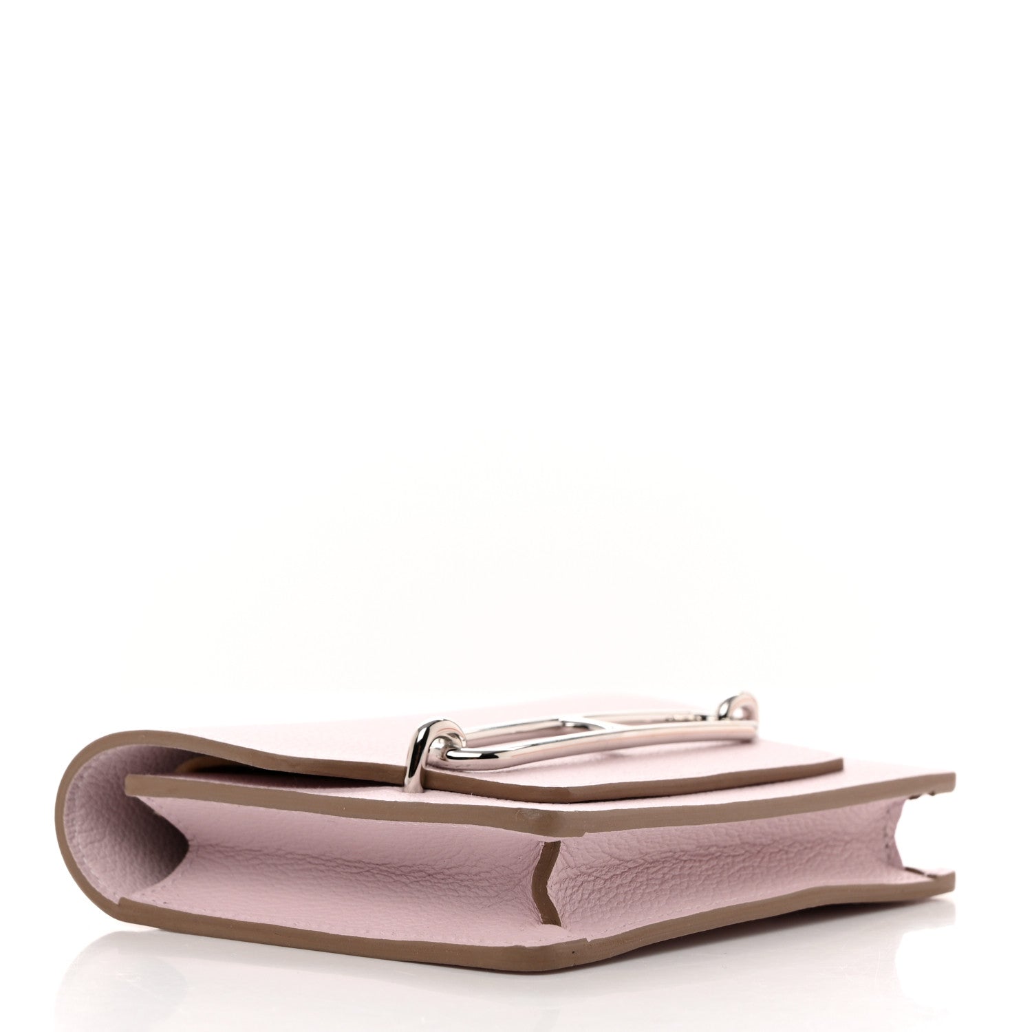 Hermes Evercolor Roulis Slim Wallet Mauve Pale 5 of 9