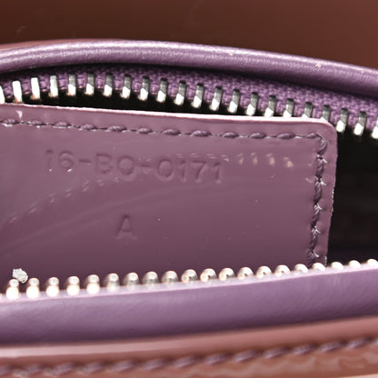 Christian Dior Patent Cannage Medium Lady Dior Purple 7 of 9