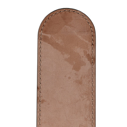 Gucci GG Supreme Monogram Selleria Calfskin Interlocking G 40mm Belt 90 36 Beige Ebony Cocoa 5 of 7