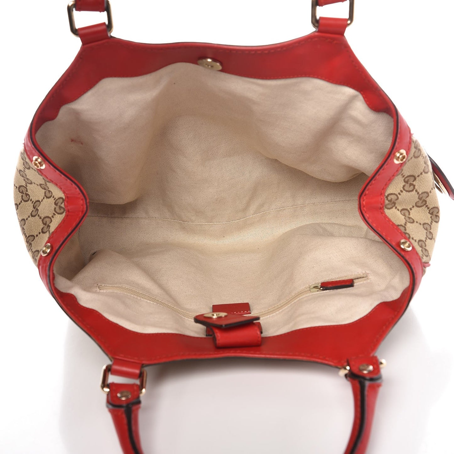 Monogram Medium Sukey Tote Red