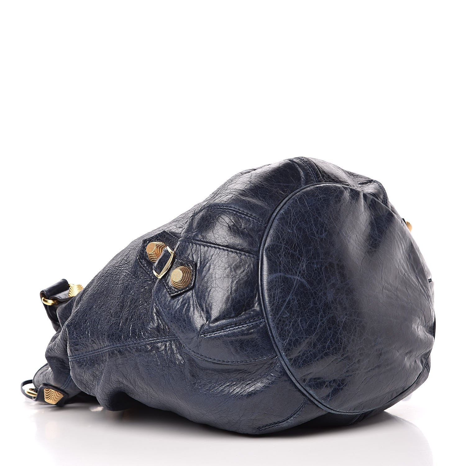 Balenciaga Agneau Giant 21 Gold Hardware Pompon Bleu Roi 4 of 15