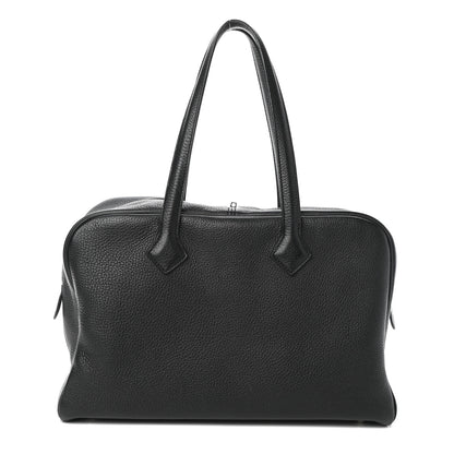 Hermes Taurillon Clemence Victoria II 35 Black 1 of 9