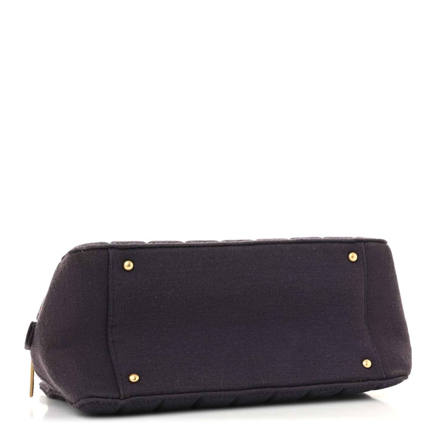 Jersey Quilted CC Chocolate Bar Bag Purple