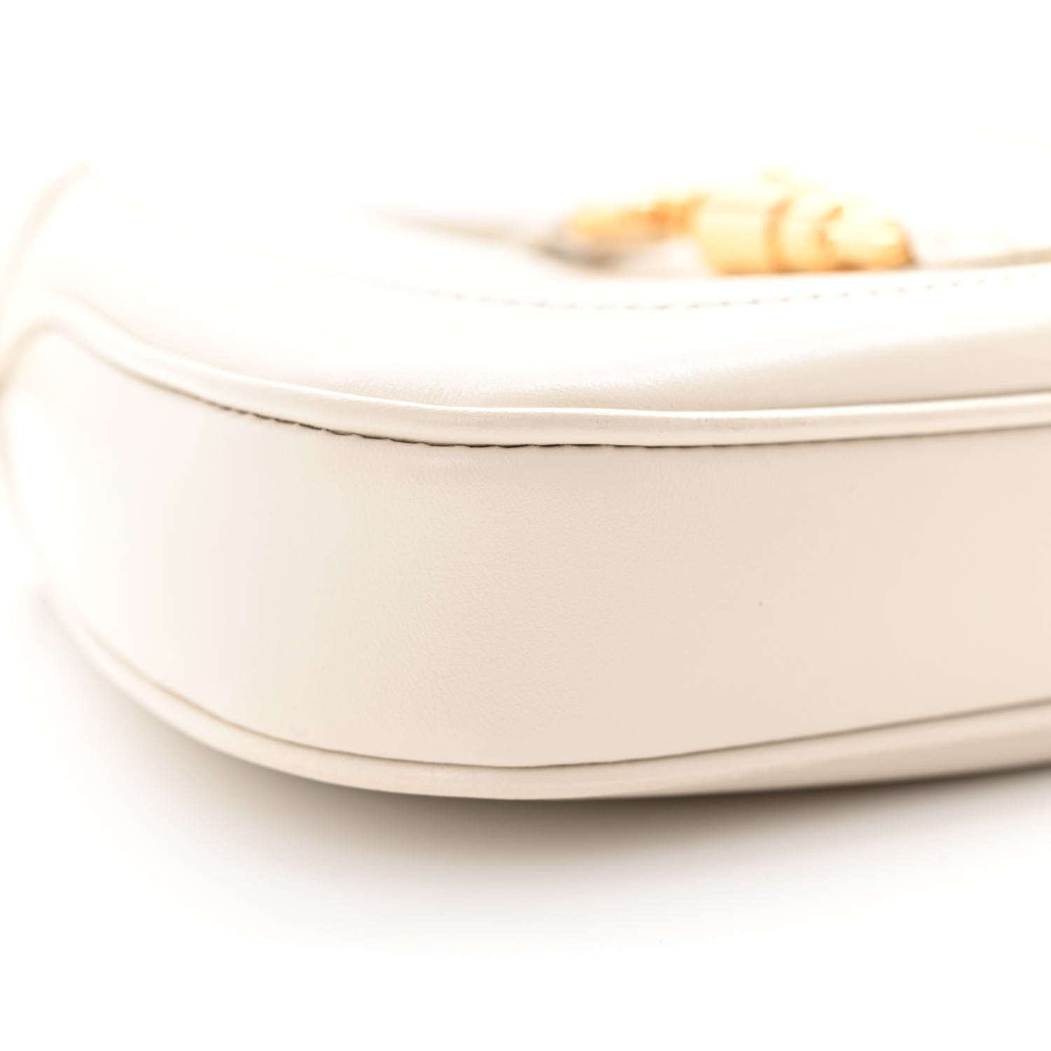 Gucci Boarded Dyana Lux Calfskin Mini Jackie 1961 Hobo Mystic White 9 of 14