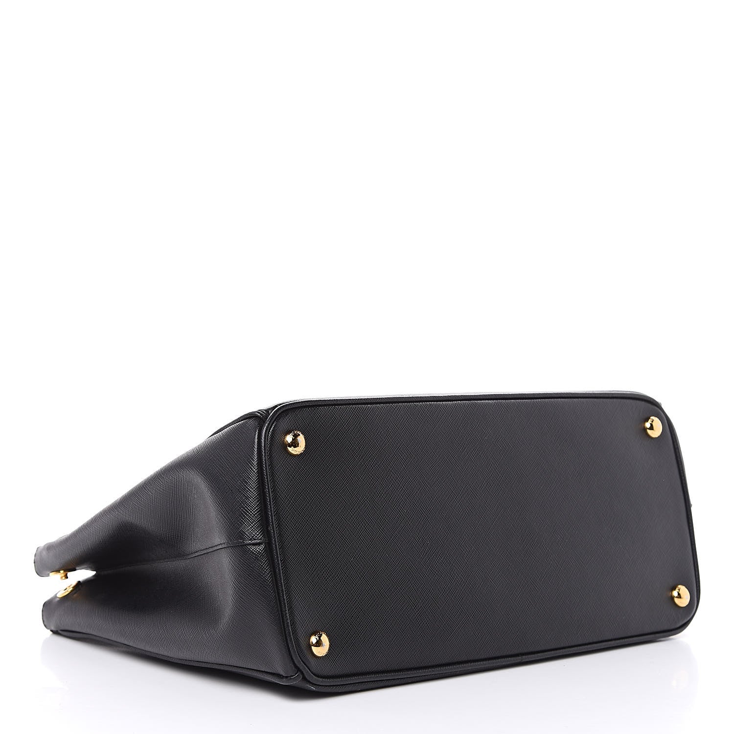 Prada Saffiano Medium Galleria Double Zip Tote Black 4 of 9