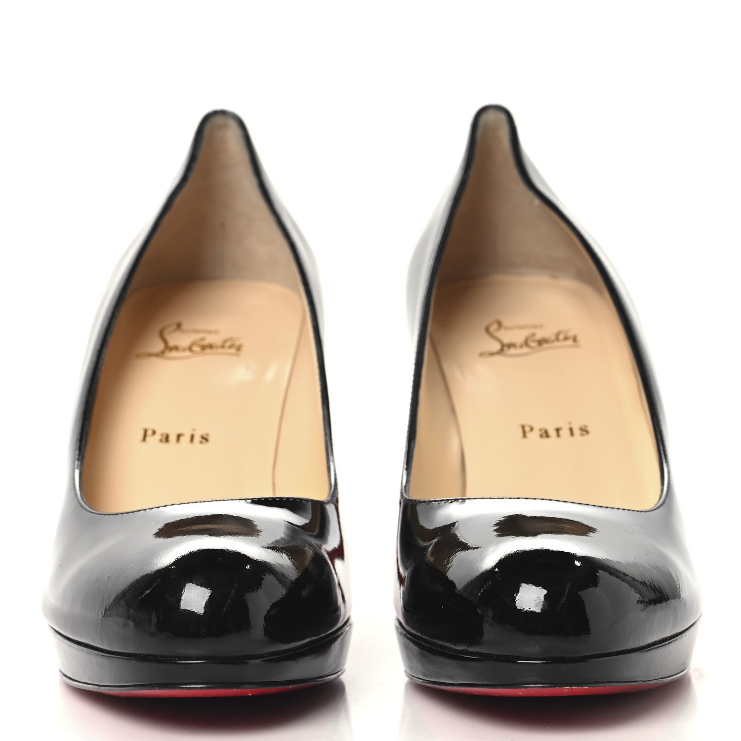 Christian Louboutin Patent New Simple 85 Pumps 41 Black 3 of 9